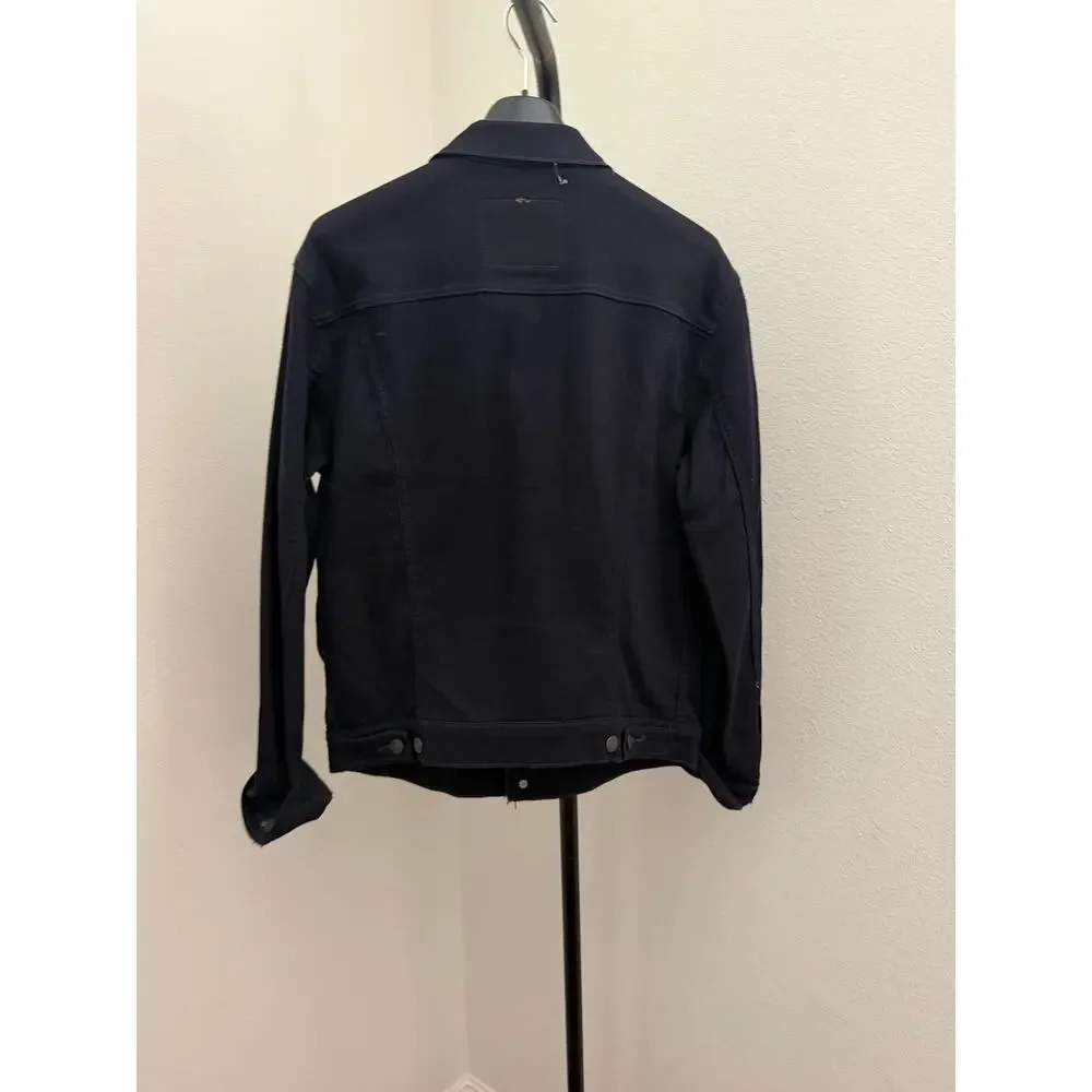 Levi’s men’s trucker jacket denim jean dark blue size m